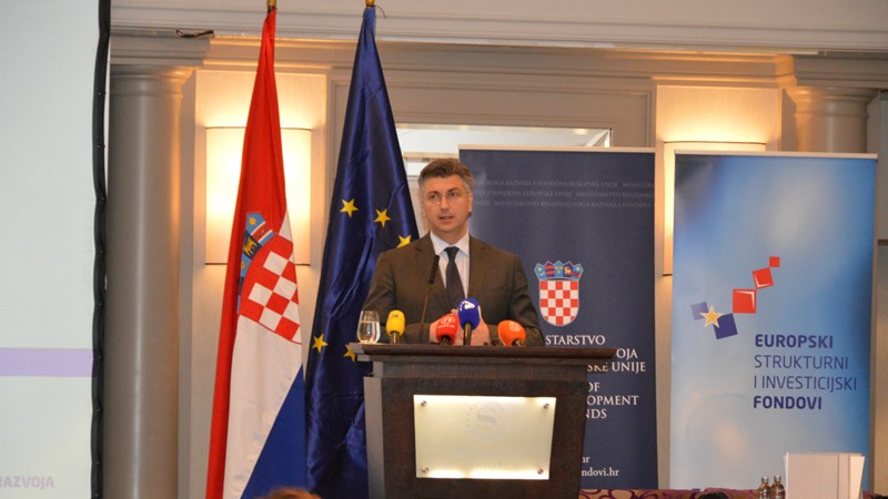 Predsjednik Vlade Plenković otvorio Tjedan EU fondova: Zadaća nam je iskoristiti 10,6 milijardi eura za razvoj Hrvatske 